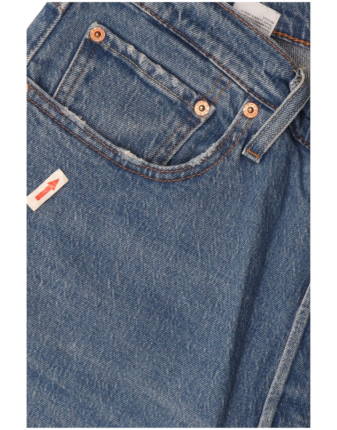 Blugi drepti 501 pentru femei Levi's W34 L28 Bumbac albastru