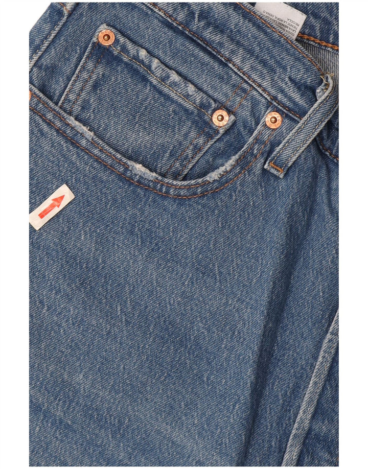 Blugi drepti 501 pentru femei Levi's W34 L28 Bumbac albastru