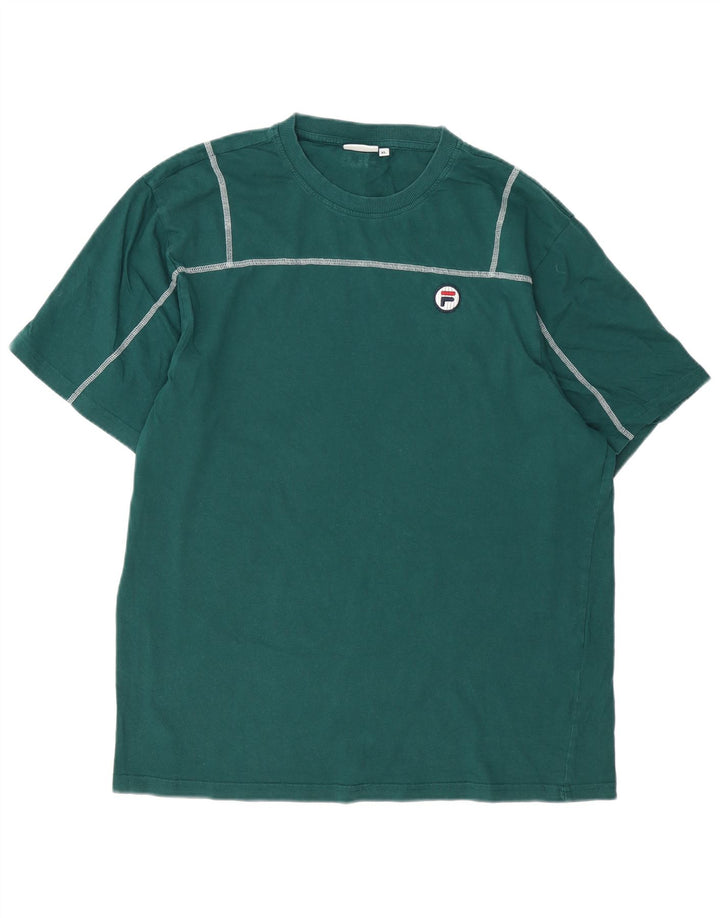 Tricou Bărbați Fila Top XL Bumbac Verde
