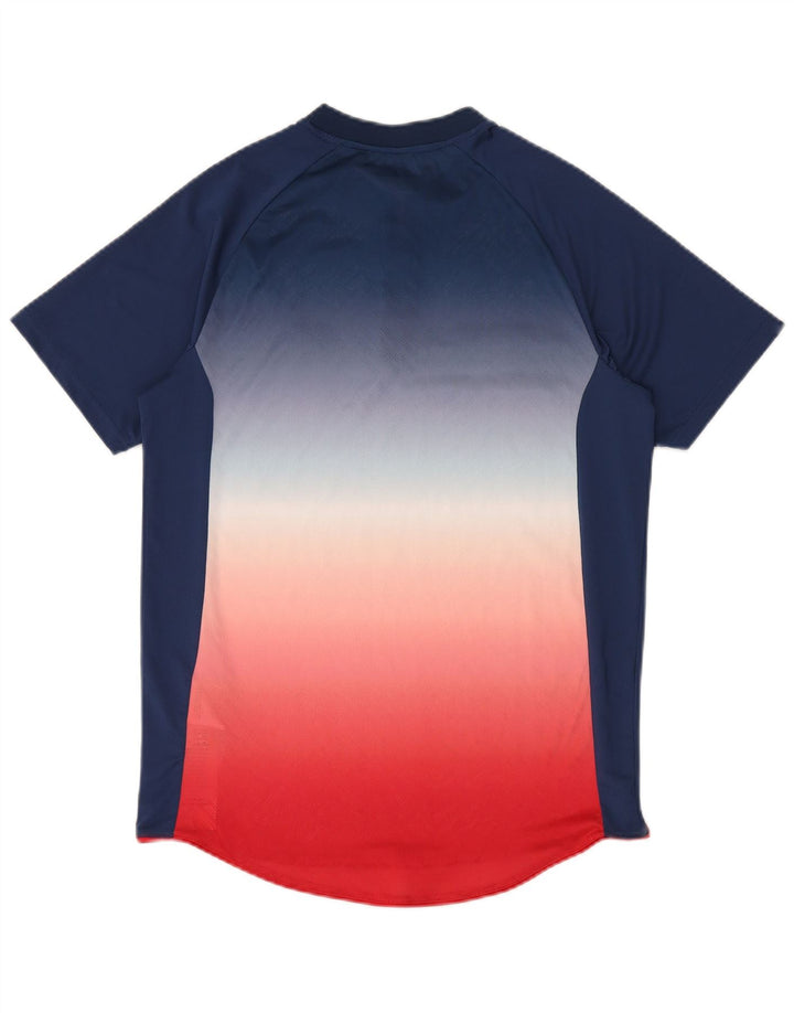 Tricou pentru bărbați Ellesse Top mic, albastru bleumarin, poliester color bloc