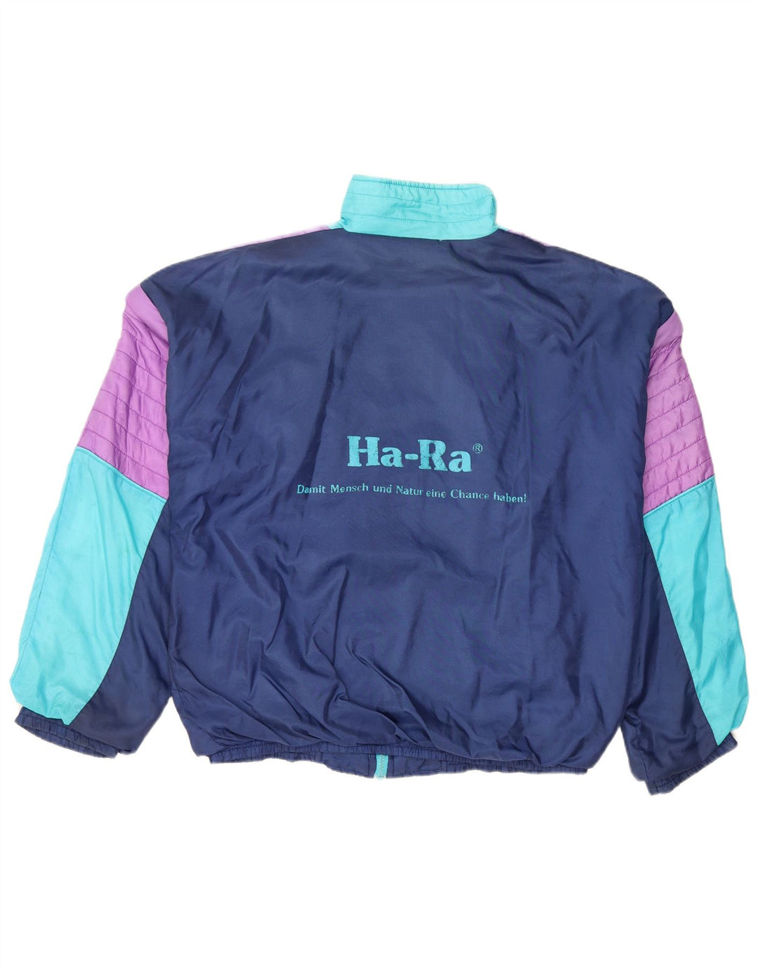 VINTAGE Trening cu grafică pentru bărbați. Jachetă medie multicoloră