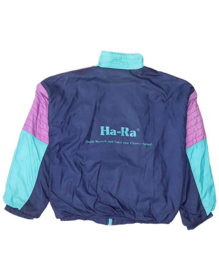 VINTAGE Trening cu grafică pentru bărbați. Jachetă medie multicoloră