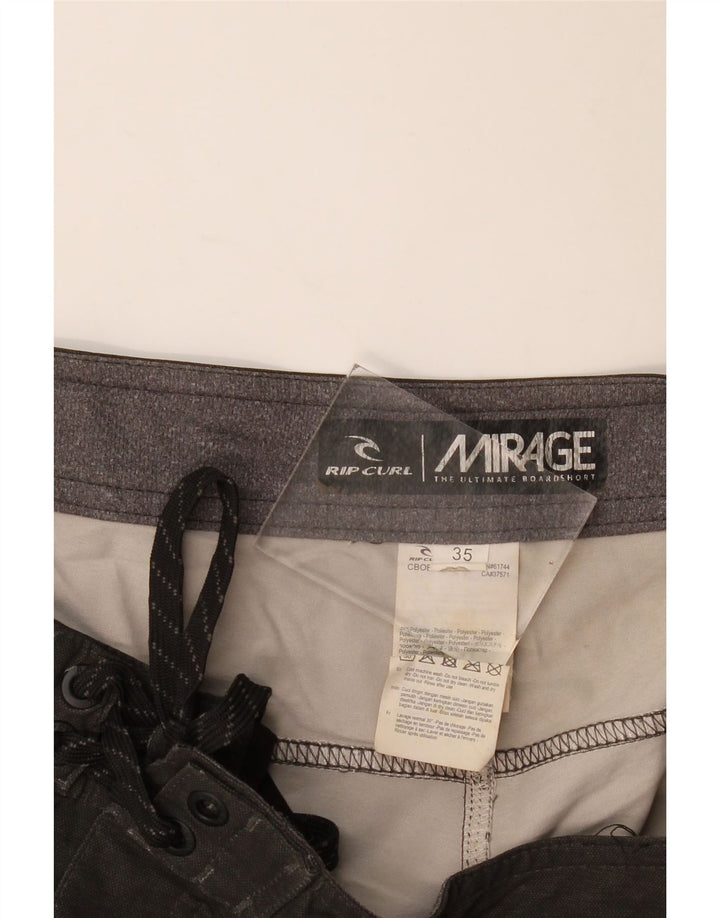 Pantaloni scurți de înot RIP CURL pentru bărbați, mari, gri, poliester color bloc