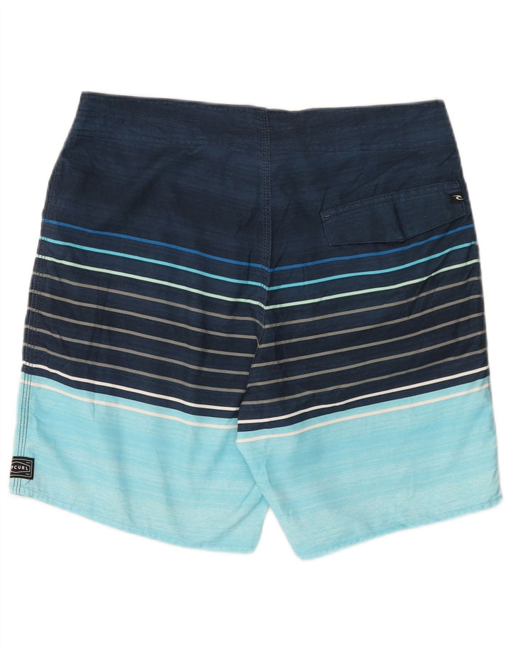 Pantaloni scurți de înot Rip Curl pentru bărbați, medii, albastru, poliester color bloc