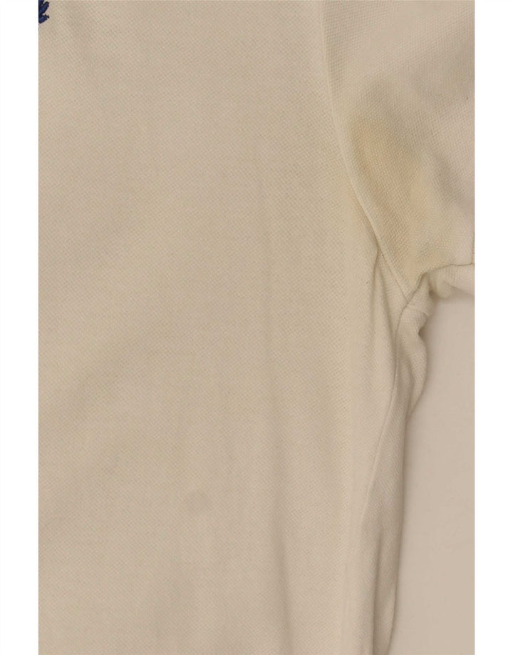 Cămașă polo Fred Perry pentru bărbați, bumbac alb mediu
