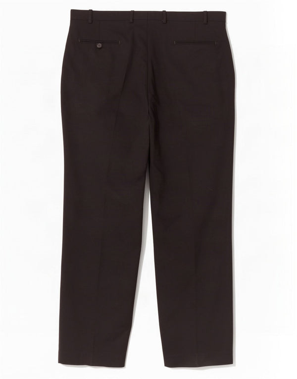 Pantaloni de costum pentru femei Marks & Spencer L40 L33 Lână neagră