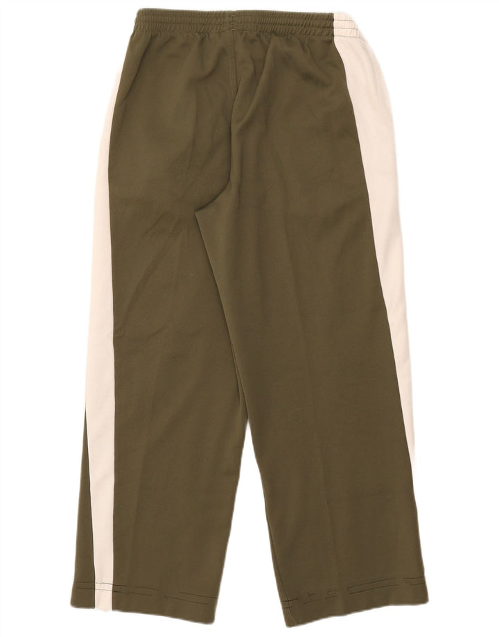 Pantaloni de trening Puma pentru bărbați, kaki, poliester color bloc