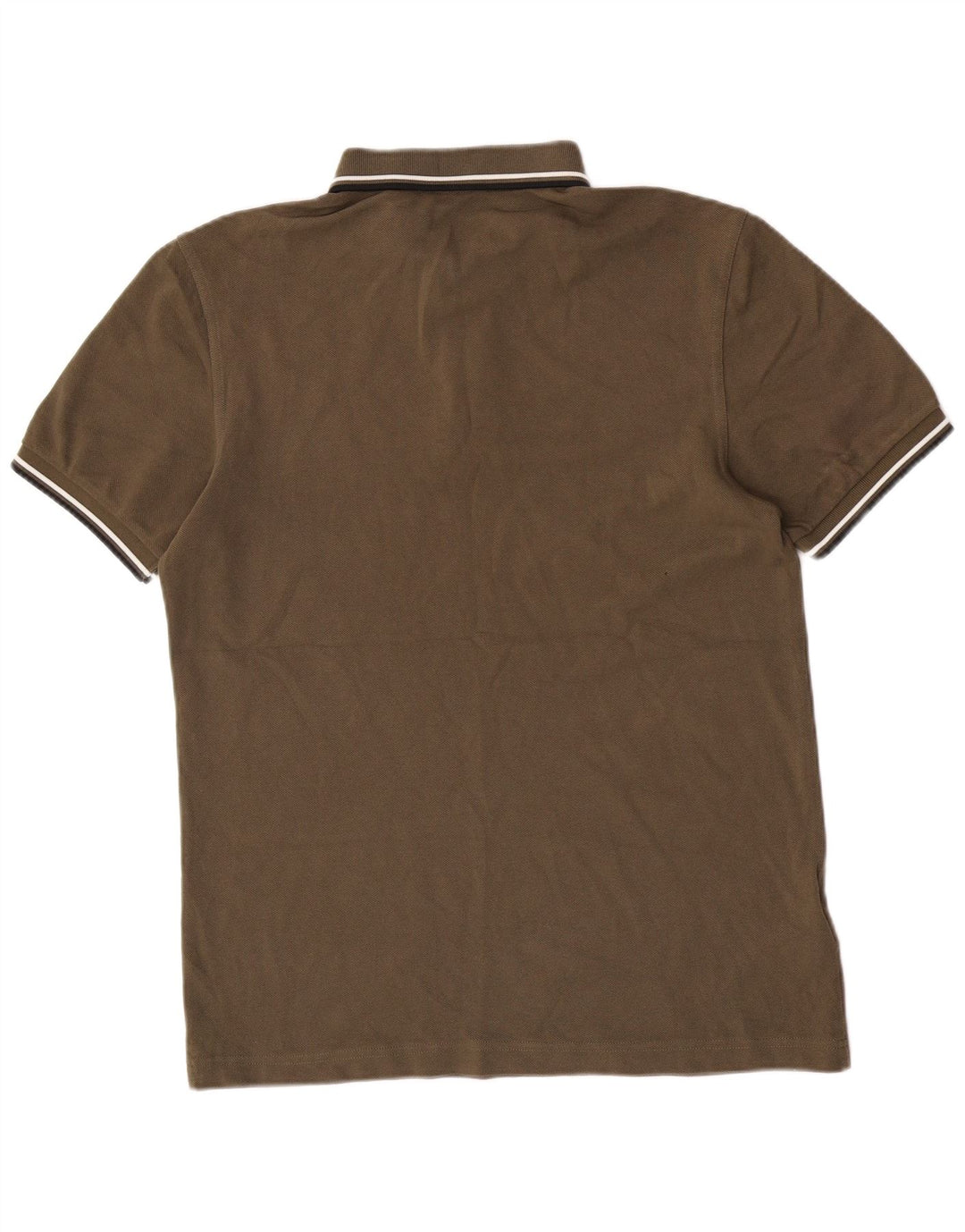 Cămașă polo Fred Perry pentru bărbați, bumbac kaki mediu