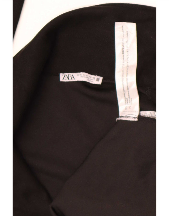 Pardesiu deschis pentru femei Zara UK 10 Poliester negru mic