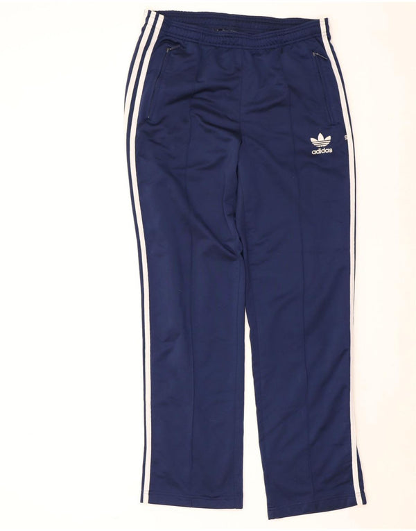 Pantaloni de trening Adidas pentru bărbați Marea Britanie 36/38 Poliester bleumarin mic
