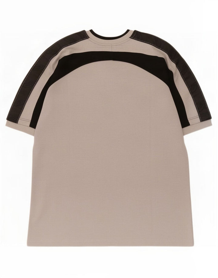 Tricou pentru bărbați Asics Top mare, gri, bumbac color bloc