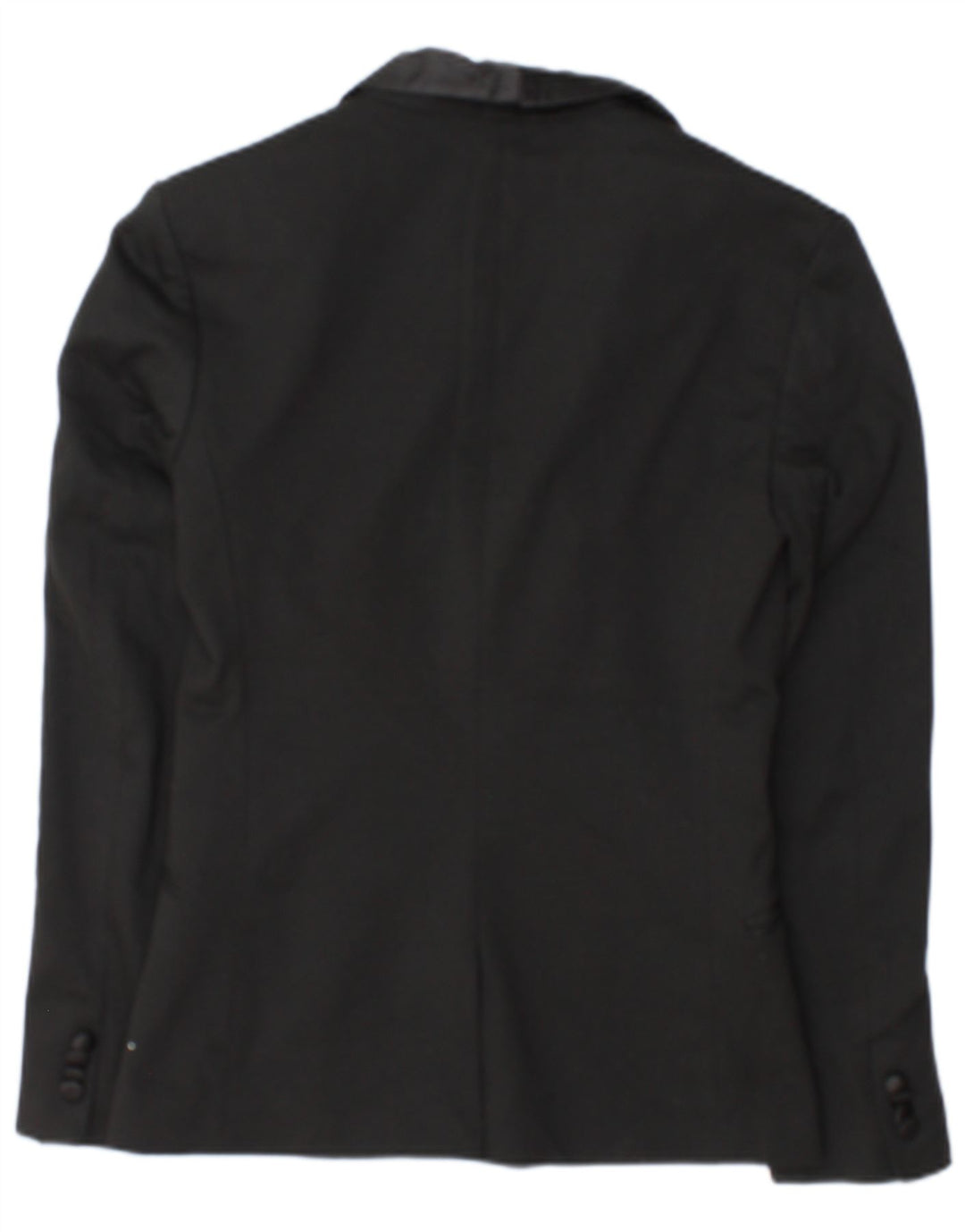 Jachetă blazer pentru bărbați Zara cu 1 nasture UK 36 Poliester negru mic