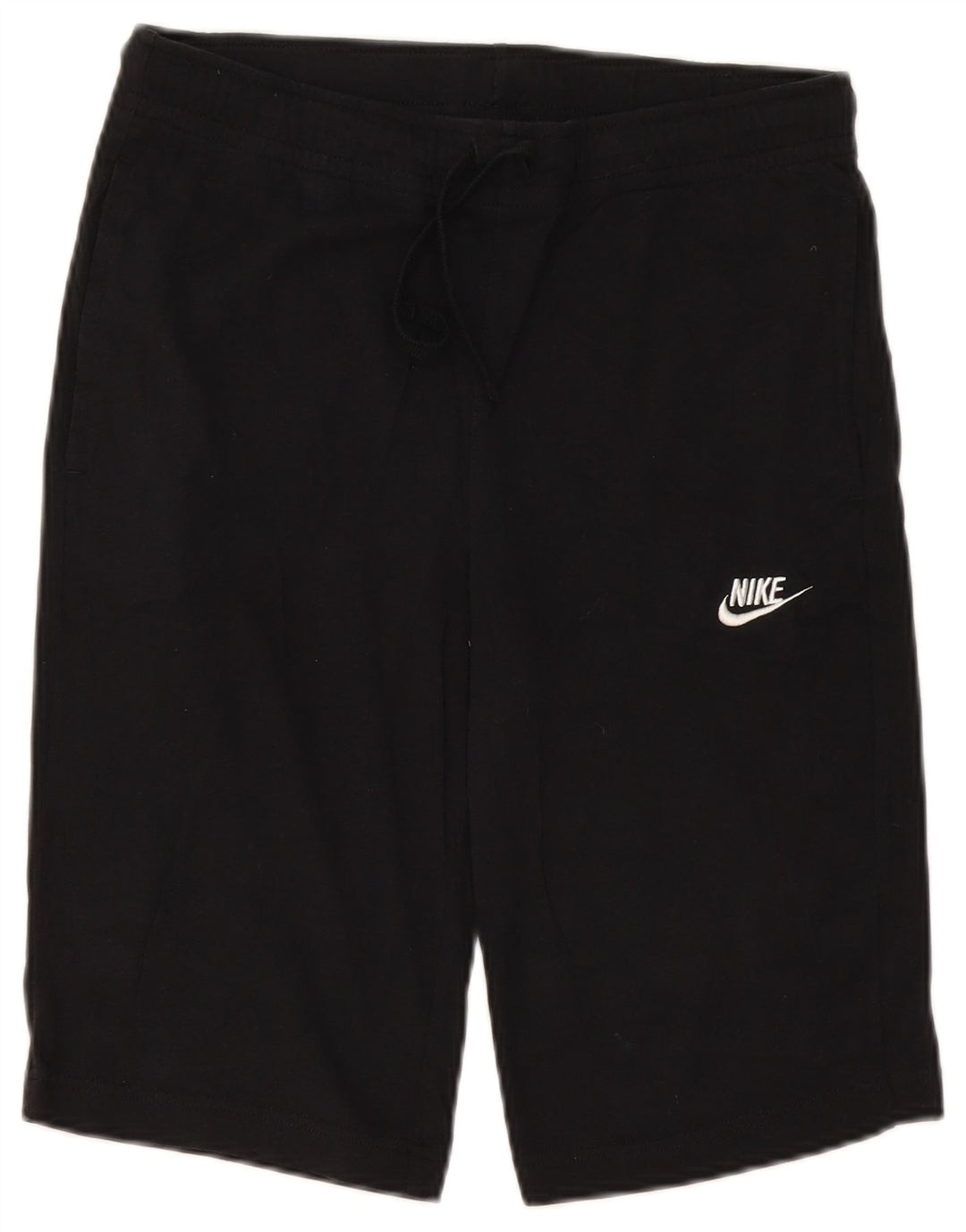 Pantaloni scurti sport Nike pentru bărbați, bumbac negru mic