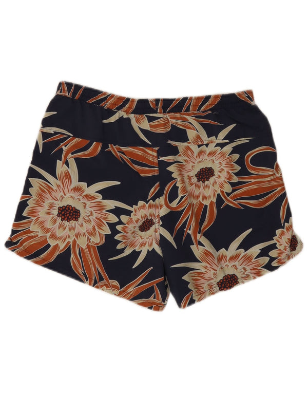 Pantaloni scurți de înot Patagonia pentru femei UK 10 Small Navy Blue Navy Floral
