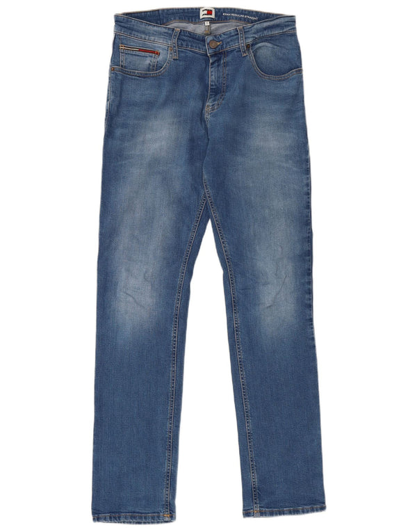 Tommy Hilfiger Ryan Regular Straight Jeans pentru bărbați W32 L32 Bumbac albastru