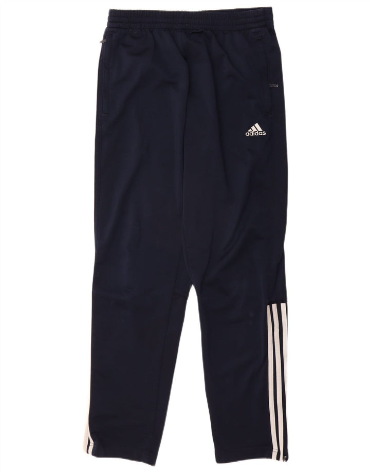 Pantaloni de trening Adidas pentru bărbați, mari, albastru, poliester