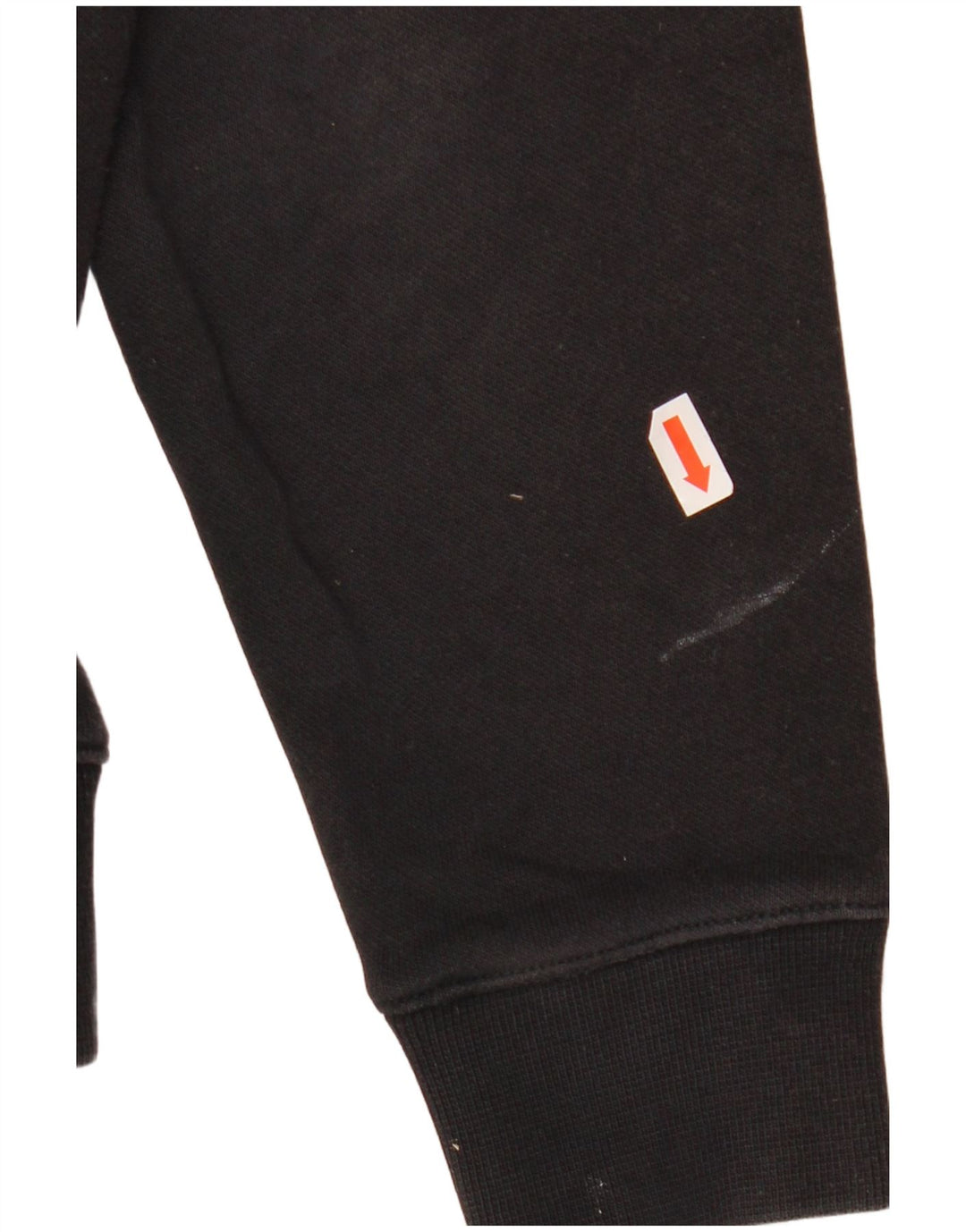 Pulover cu glugă supradimensionat pentru femei CHAMPION, UK 6 XS, bumbac negru