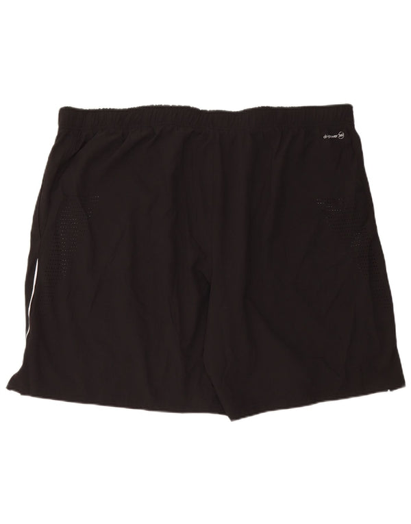 Pantaloni scurți sport Dri-Power pentru bărbați RUSSELL ATHLETIC 2XL poliester negru