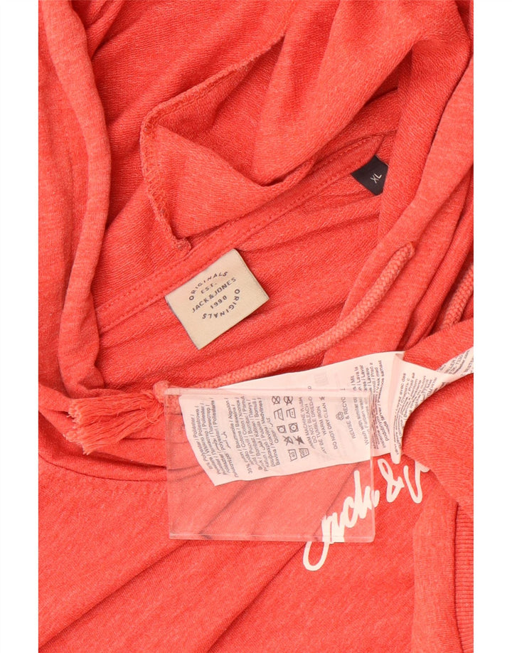 Pulover Jack & Jones pentru bărbați, XL, poliester roșu