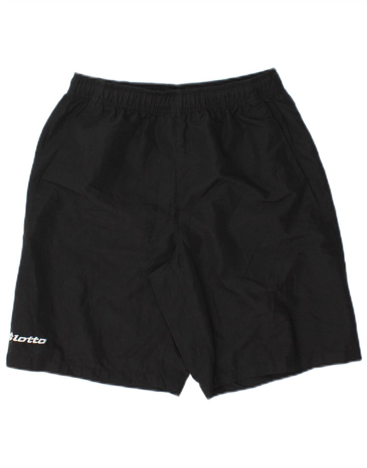 Pantaloni scurti sport pentru bărbați Lotto Mic Negru
