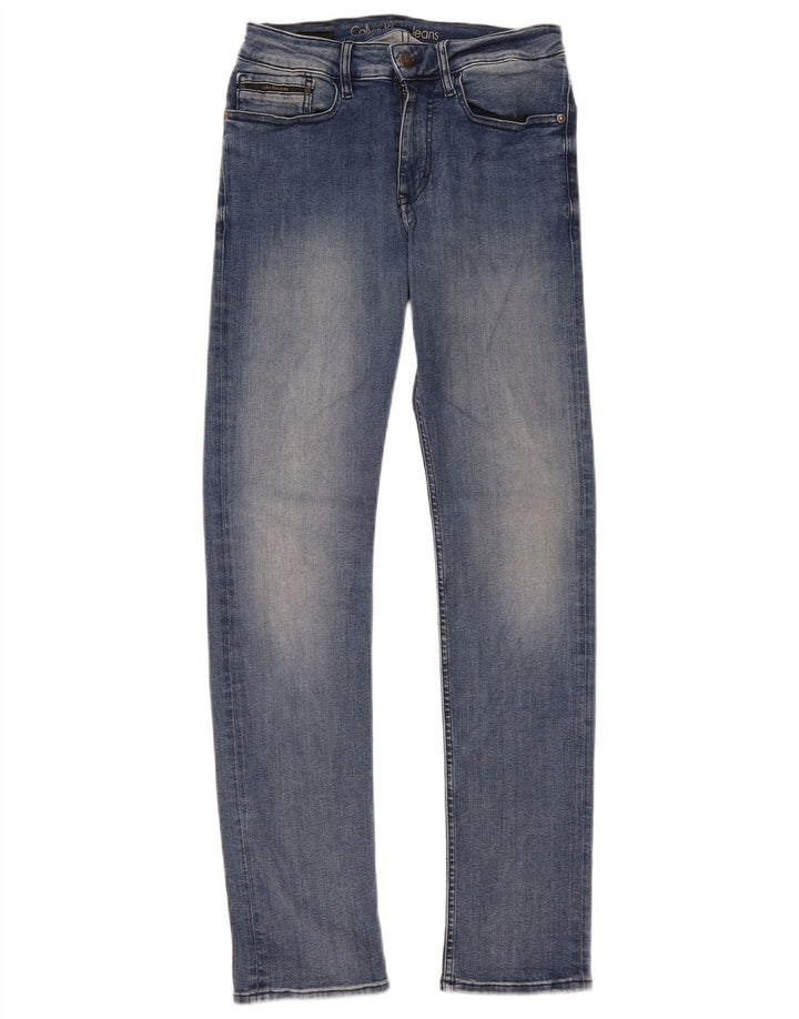 Blugi slim pentru femei Calvin Klein W29 L32 Bumbac albastru