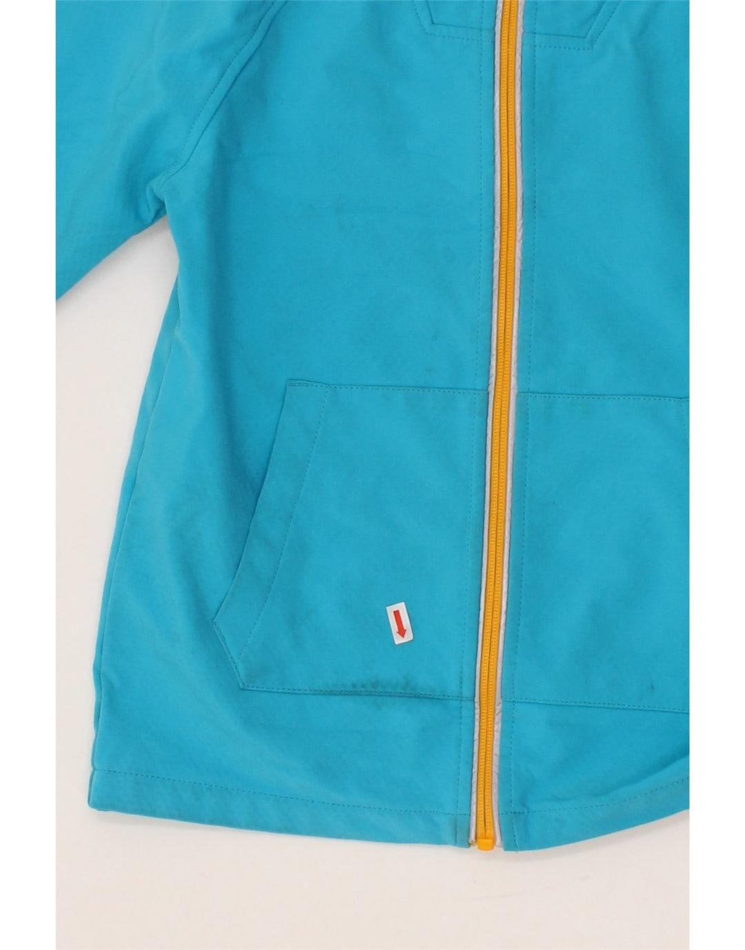 MOUNTAIN WAREHOUSE Boys Hooded Rain Jacket 9-10 Years Blue Polyester Vintage Mountain Warehouse and Second-Hand Mountain Warehouse from Messina Hembry 
