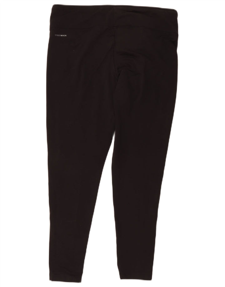 Leggings pentru femei Reebok UK 20/22 XL poliester negru