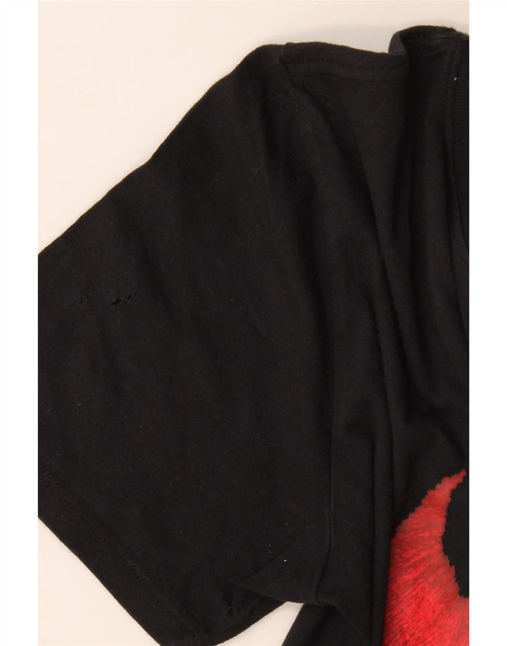 Tricou grafic Nike pentru bărbați Top mic negru