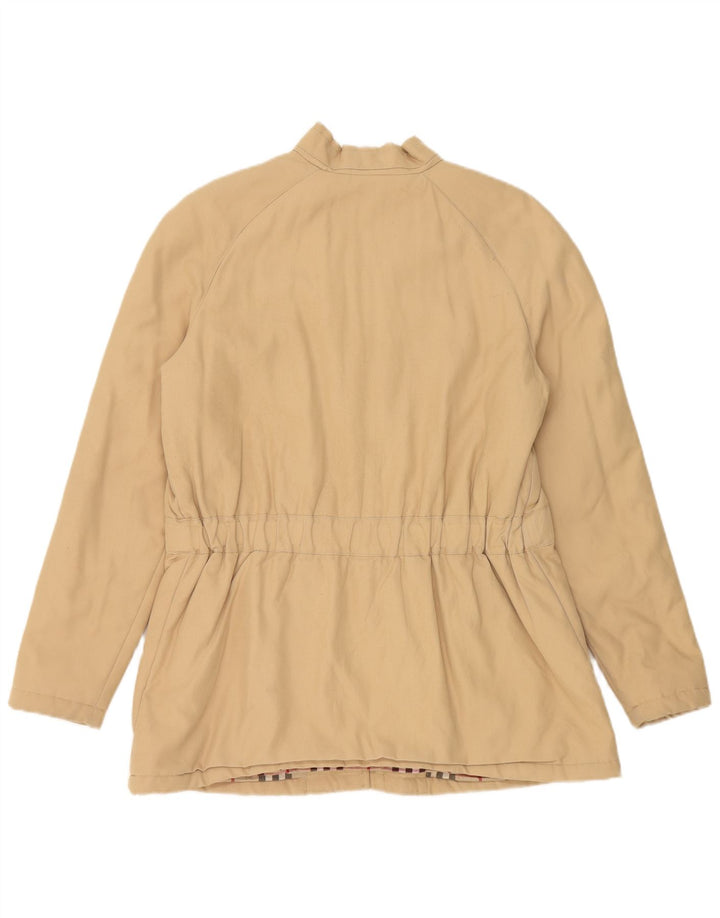 Jachetă Windbreaker pentru băieți Burberry 15-16 ani bumbac bej