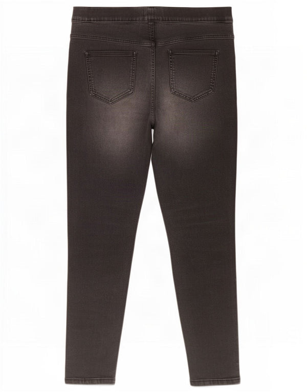 Marks & Spencer Jegging Cropped Jeans pentru femei UK 14 Large W32 L24 Black