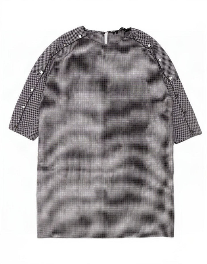Rochie pentru femei Zara cu mâneci 3/4, UK 16, poliester cu picior de gală mare, negru