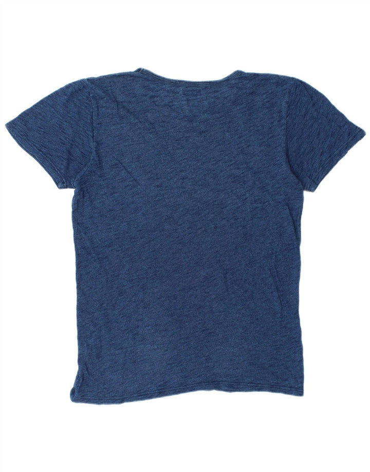 Tricou grafic pentru bărbați Rifle Top Mediu Bleumarin Pete