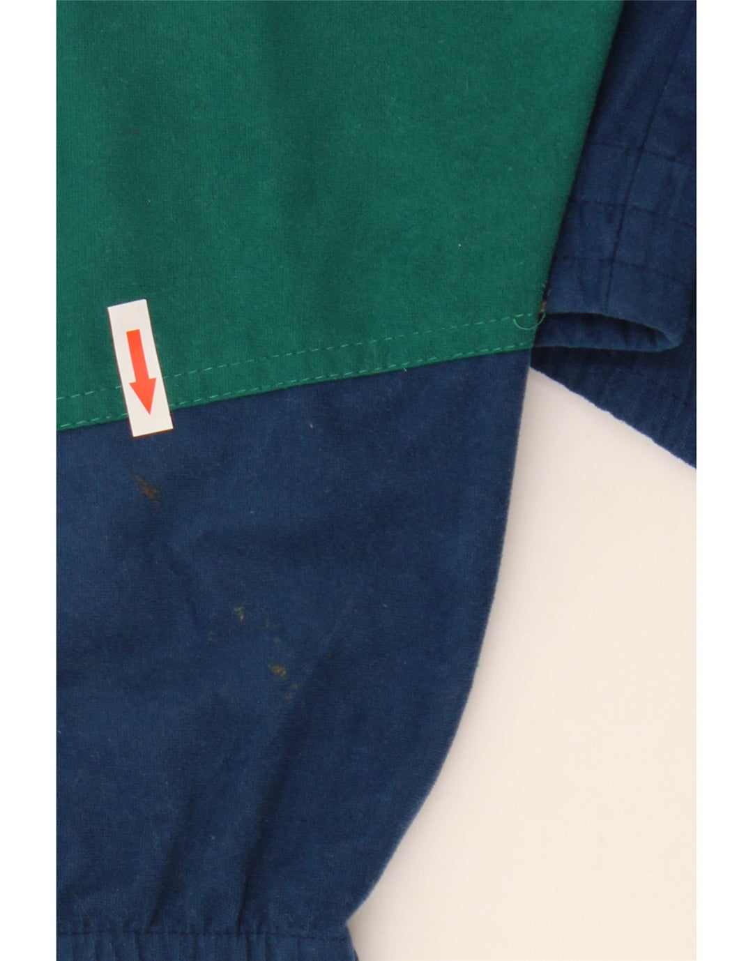 Jachetă de trening din velur pentru bărbați Aesse, 2XL, poliester color block, albastru bleumarin