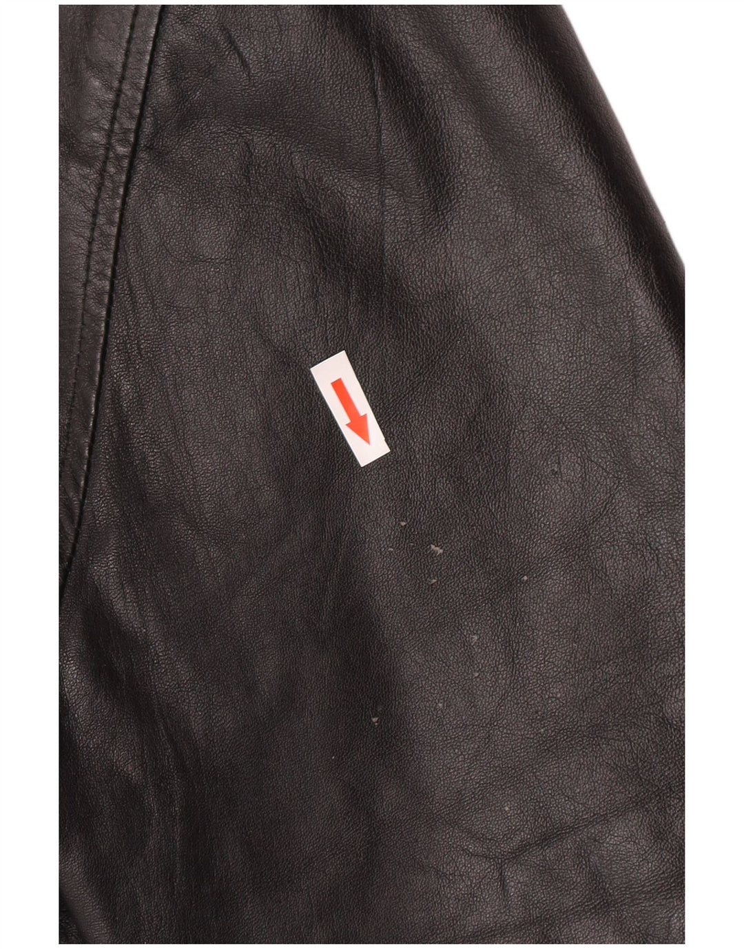 Jachetă motociclist din piele vintage pentru bărbați IT 52 XL neagră