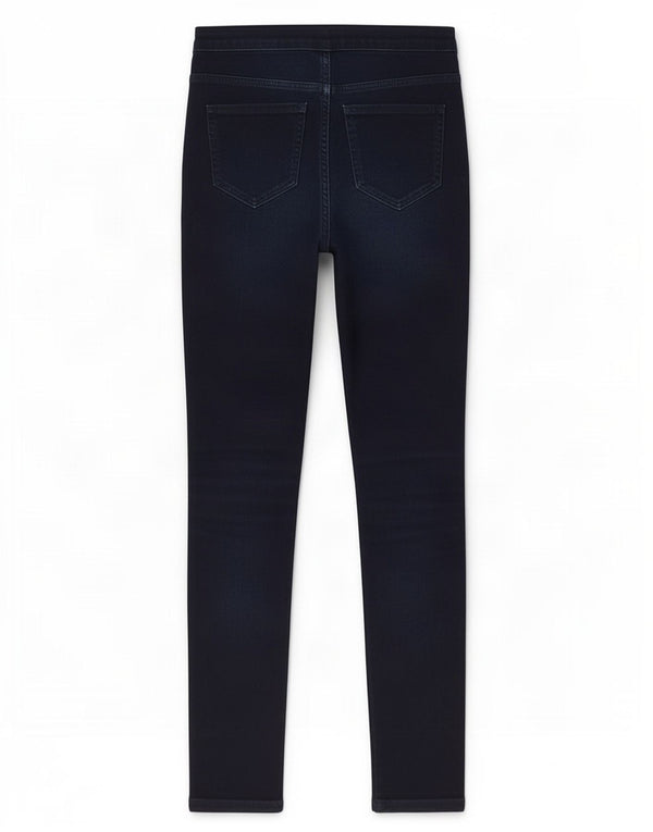 Blugi super skinny pentru femei Marks & Spencer UK 8 mici W26 L28 bleumarin