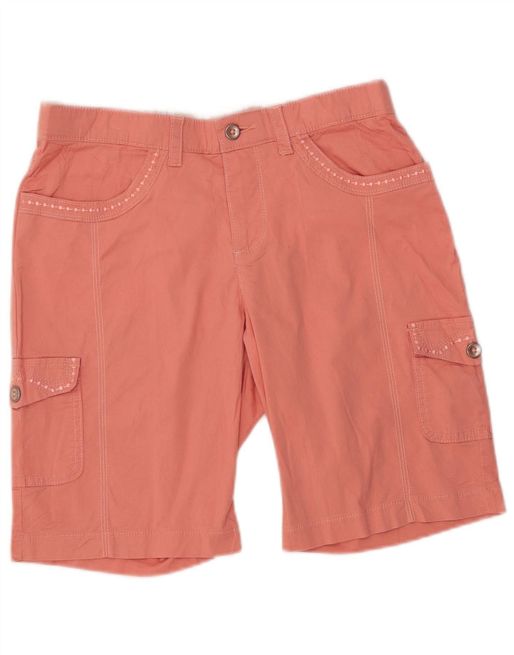 Pantaloni scurti cargo pentru femei Lee US 6 Medium W30, bumbac roz