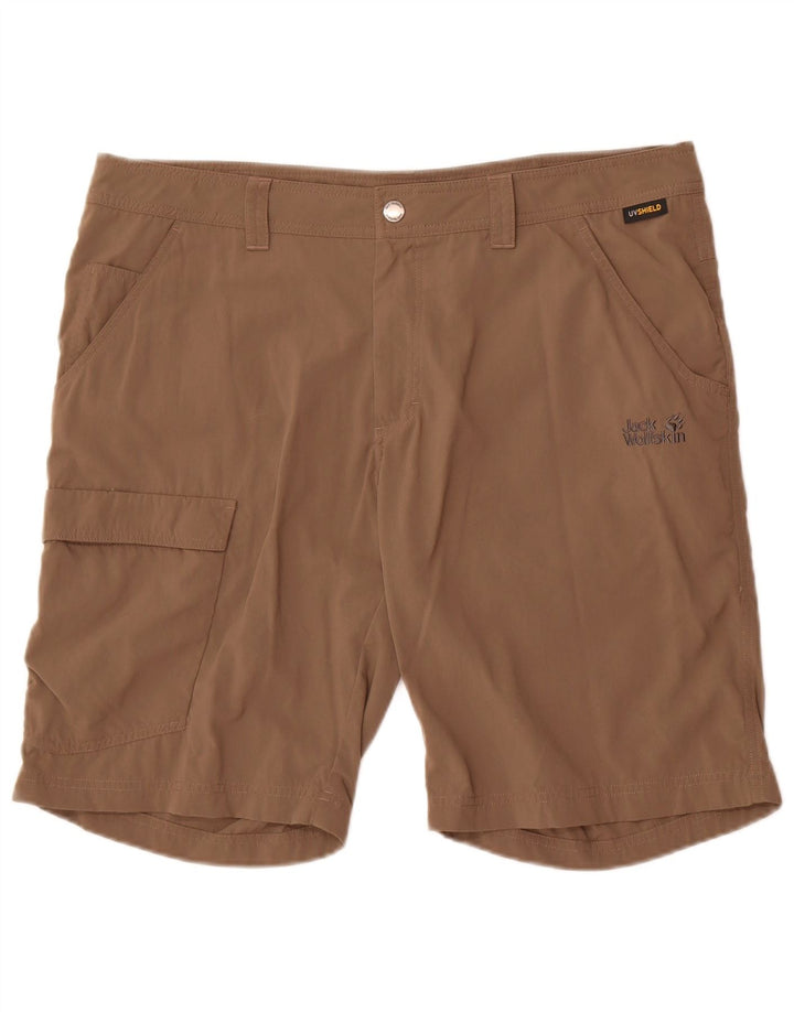 Pantaloni scurți cargo Jack & Jones pentru bărbați W40 XL maro poliamidă