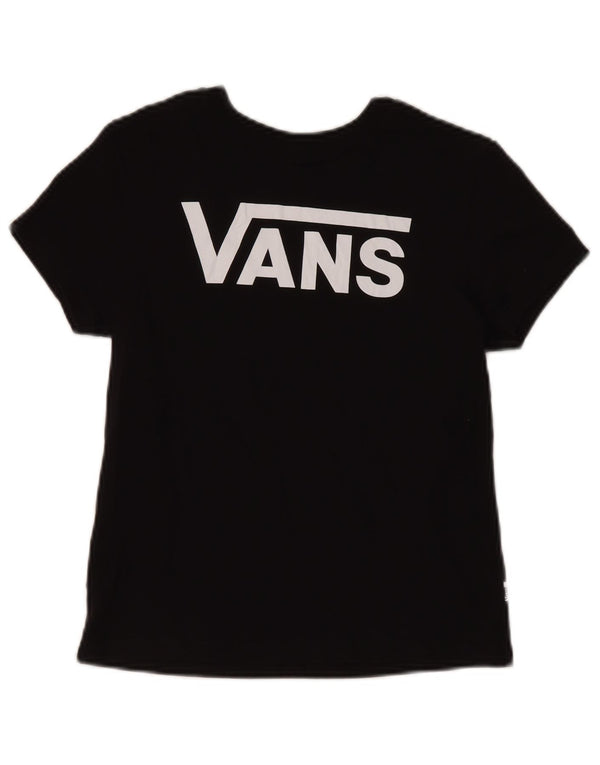 Tricou grafic Vans pentru femei Top UK 2 2XS Negru