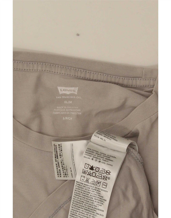 Tricou Levi's Slim Fit Top Bumbac Gri mic
