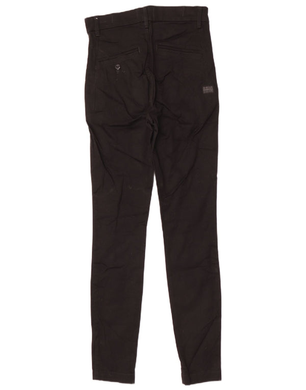 Pantaloni de costum skinny pentru bărbați G-Star L28 L32, bumbac negru