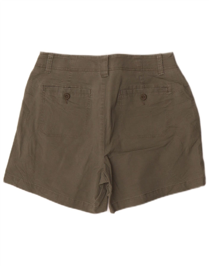 Pantaloni scurti cargo pentru femei Dockers US 8 Medium W30 Kaki Bumbac