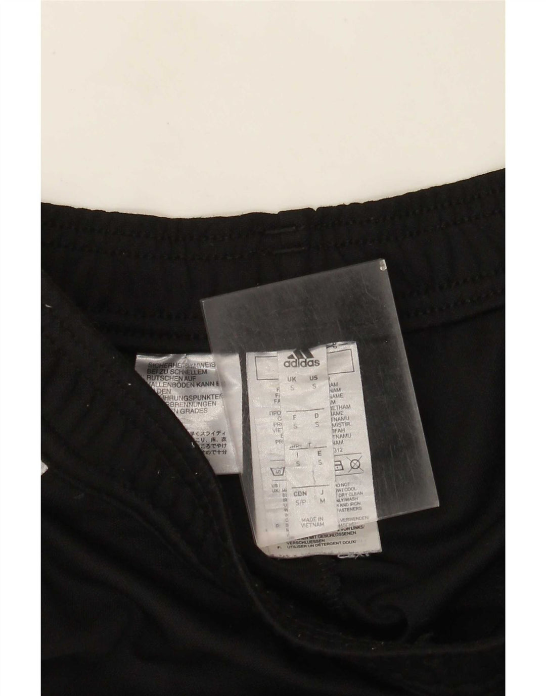 Pantaloni de trening Adidas Aeroready pentru bărbați, poliester negru mic