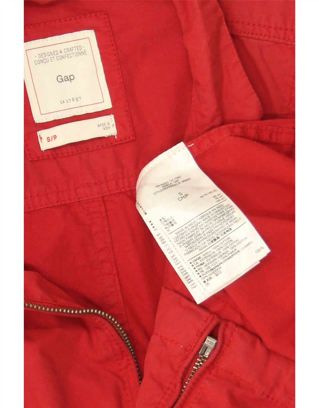Bomber pentru bărbați Gap UK 36 Small Red