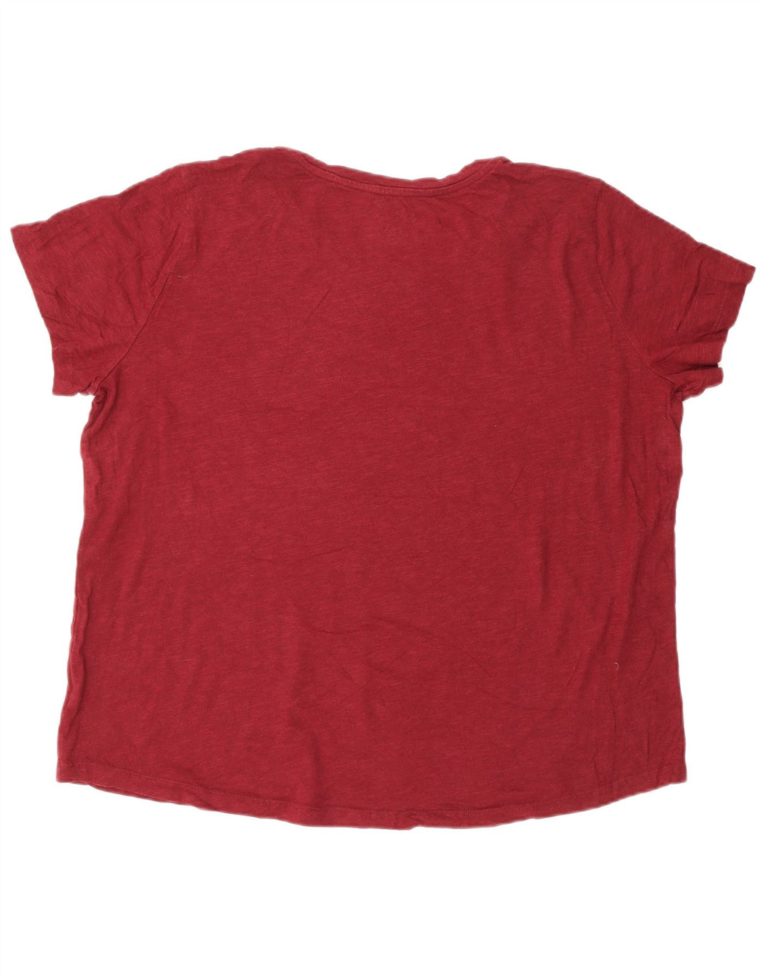 Eddie Bauer Tricou pentru femei Top UK 20 2XL Burgundy