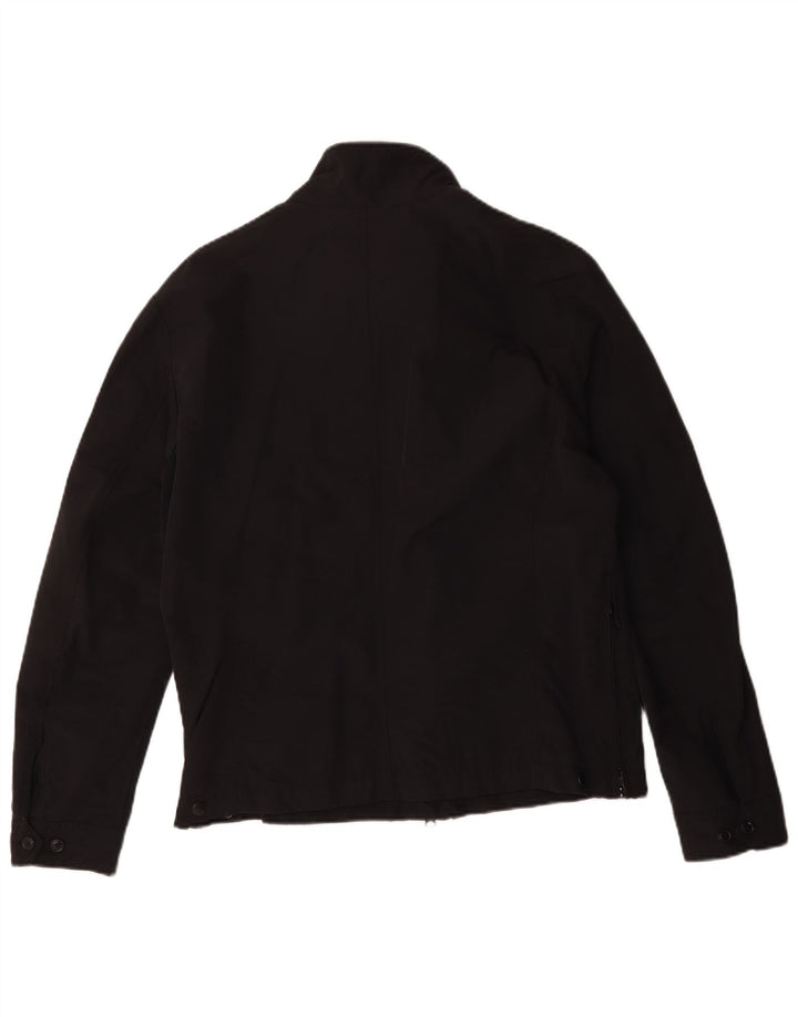 Jachetă militară Blauer pentru bărbați UK 42 XL, bumbac negru