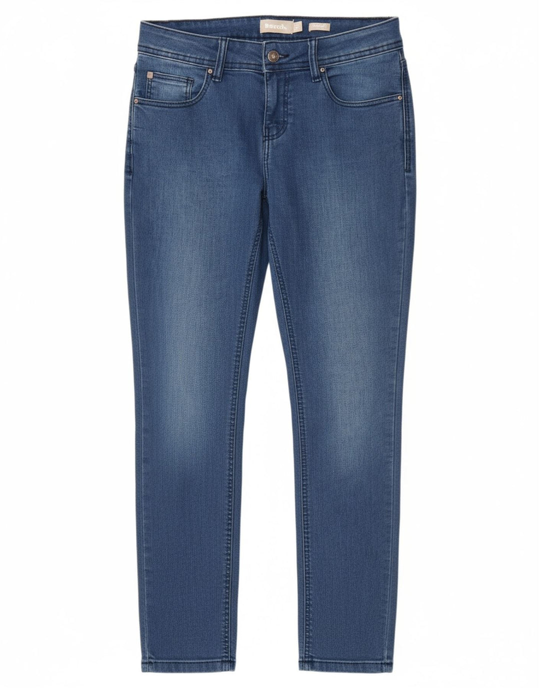 BENCH Womens Skinny Jeans W28 L30 Blue Cotton