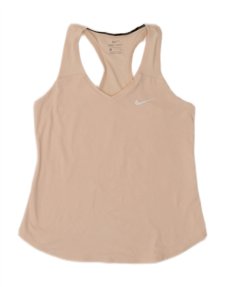 Vesta Nike Dri Fit pentru femei UK 12 Poliester roz mediu