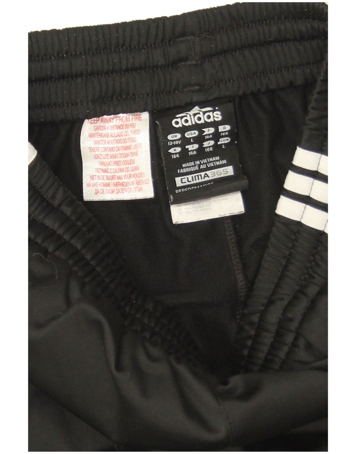 Pantaloni de trening Adidas Clima 365 pentru baieti 13-14 ani poliester negru