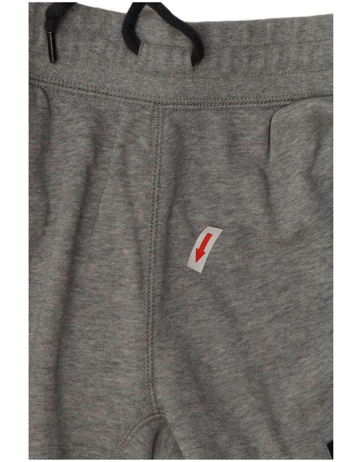 Pantaloni de trening grafic pentru bărbați NIKE Pantaloni de jogging din bumbac gri mediu