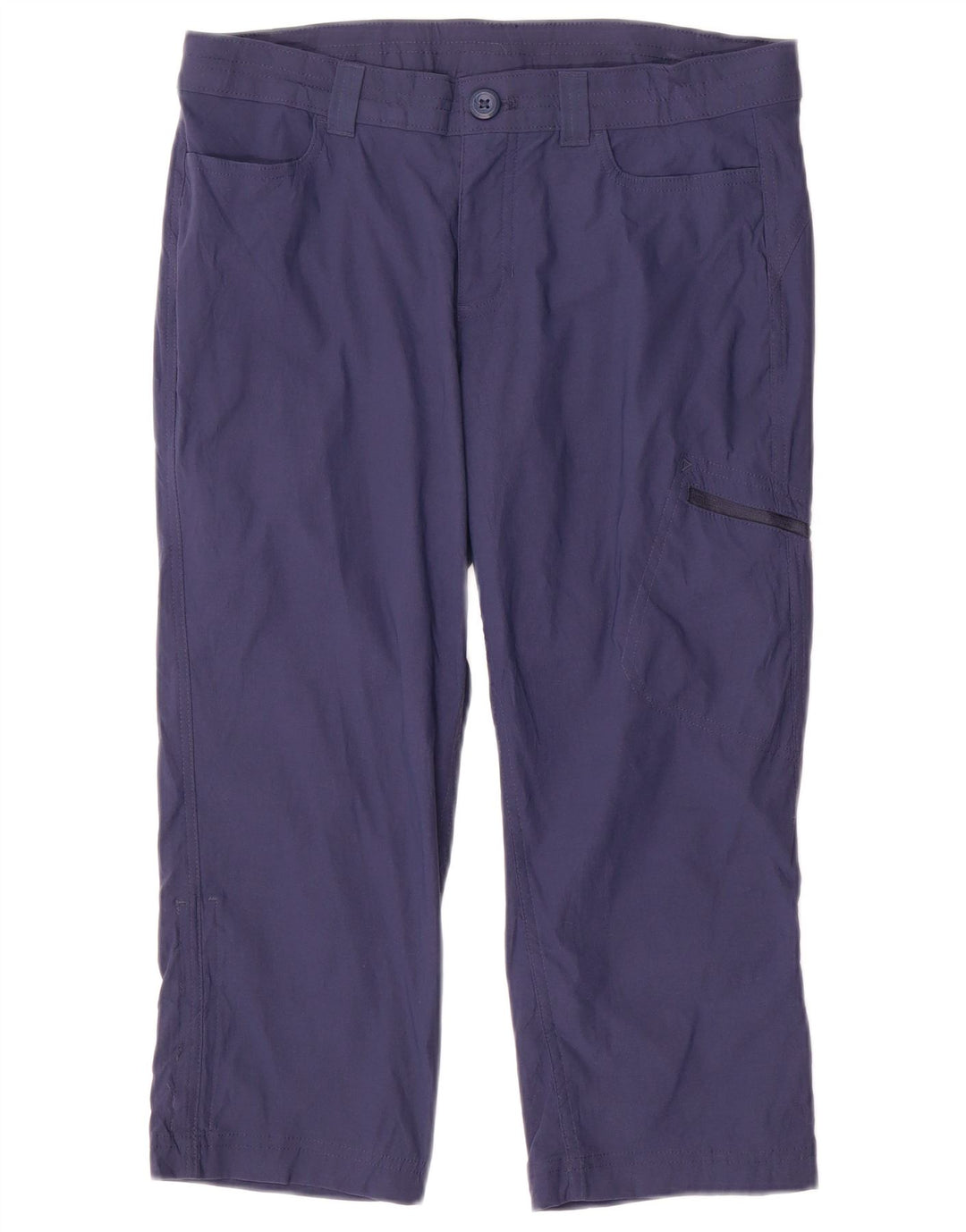 EDDIE BAUER Pantaloni capri drepti pentru femei US 8 Medium W32 L20 bleumarin